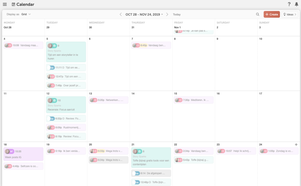 Contentplanning met CoSchedule